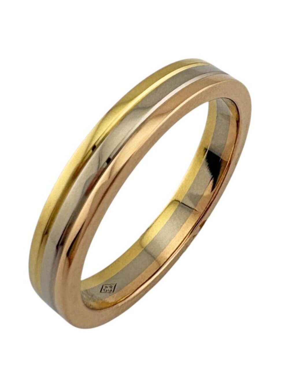 Cartier Vendome Louis Wedding Ring 18k Yellow Gold